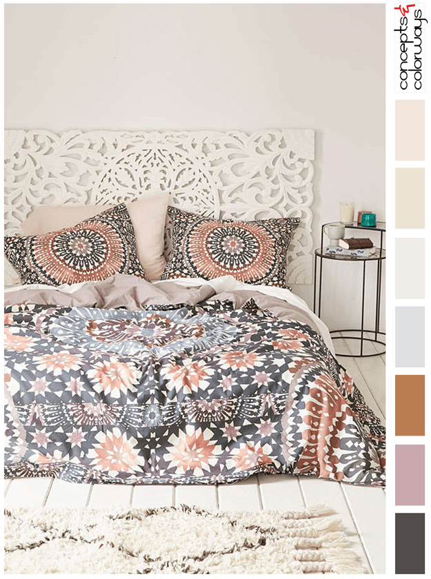 bedroom color palette