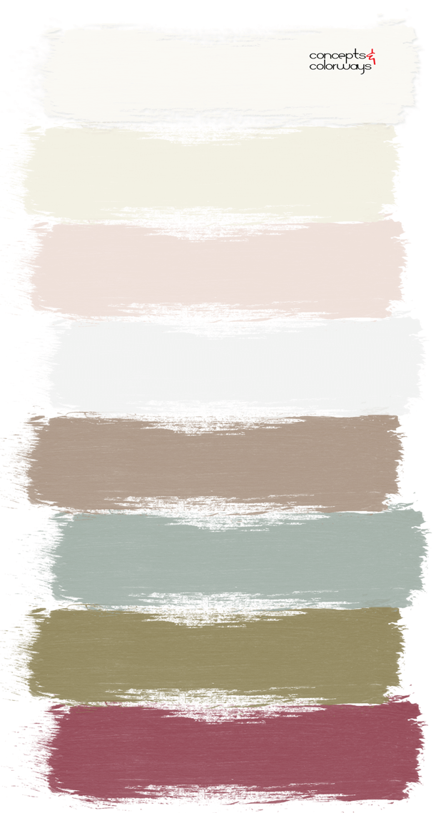 blush toned paint palette