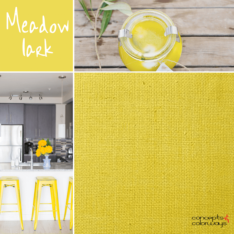 bright yellow, lemon yellow, pantone meadowlark, color trends, color trends 2018, color trends spring 2018, color for interiors, bright yellow interior design