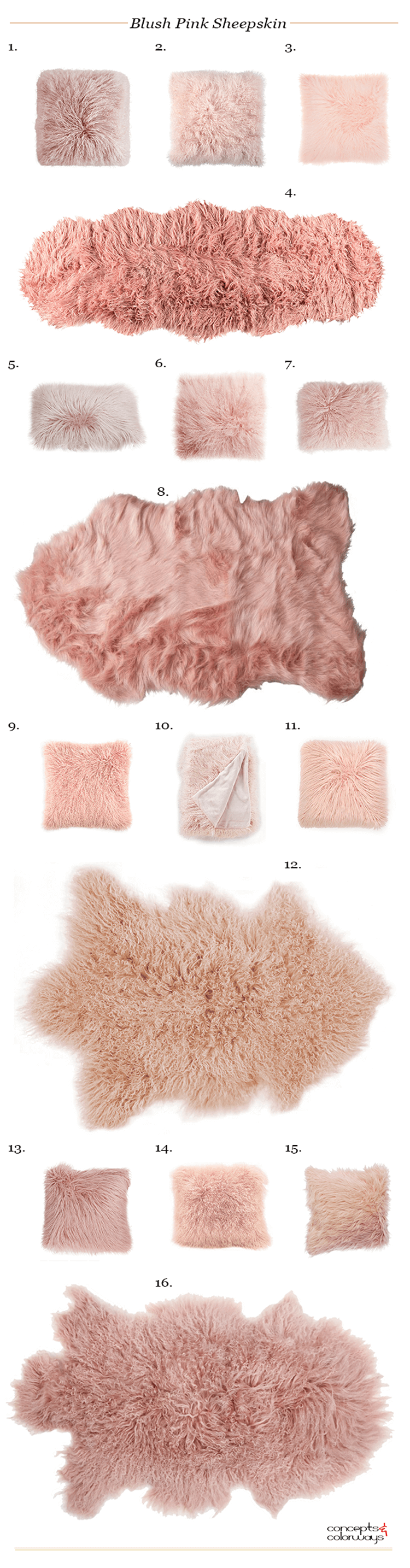 pink sheep skin, pink sheepskin rug, sheepskin pillow, faux fur pillows, fur pillows, mongolian fur pillows, sheepskin throw, sheepskin rug, blush pink throw, pink pillows, blush throw pillows