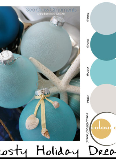 Paint Palettes {Frosty Holiday Dream}