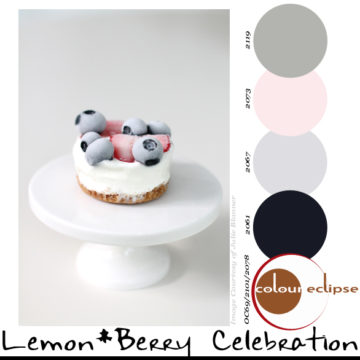 paint palettes, color palettes, color schemes, color combinations, easy lemon berry pie recipe