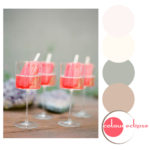 watermelon champagne popsicles with color combination