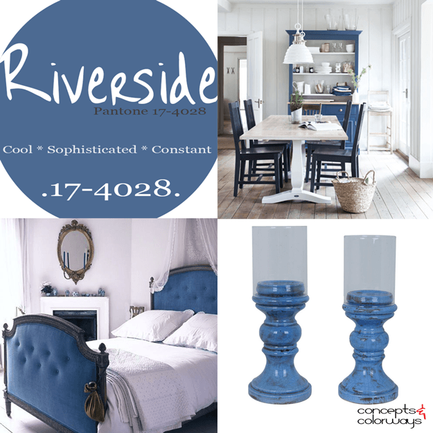 pantone riverside used in interior design