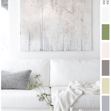 light neutral interior color palette