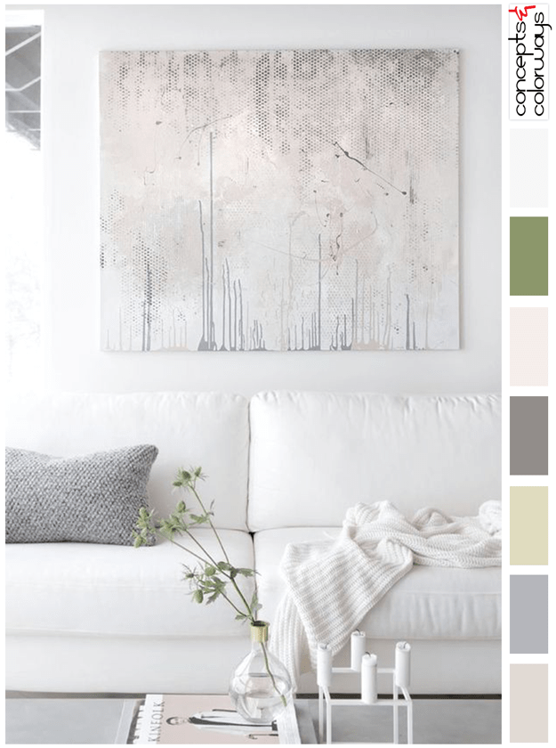 light neutral interior color palette