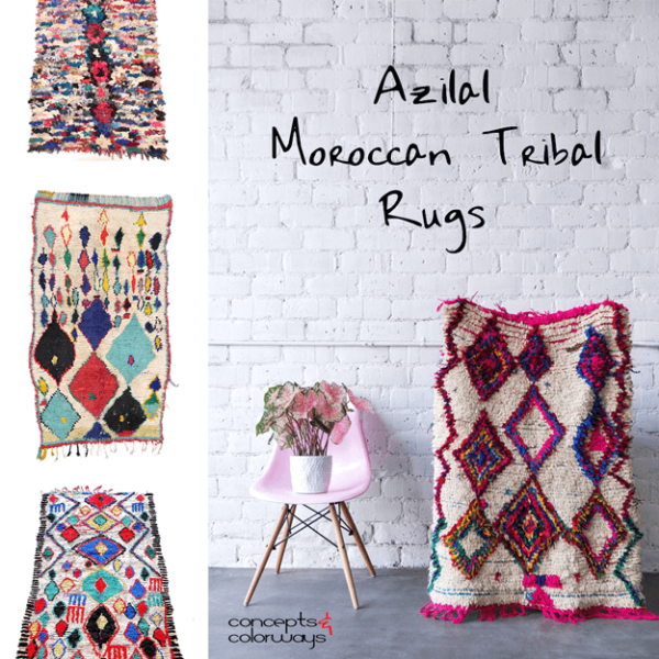 AZILAL MOROCCAN TRIBAL RUGS - Concepts and Colorways