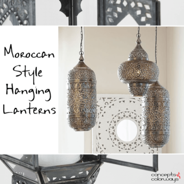 moroccan style hanging lantern pendant lights