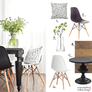 minimalist modern dining room interior design