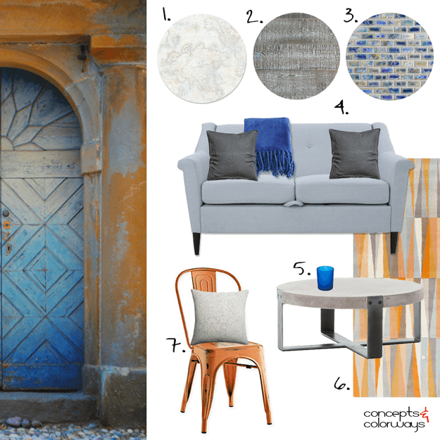 bergamo passage interior design mood board get the look