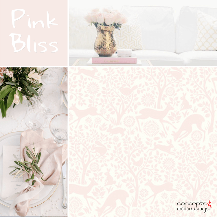 benjamin moore pink bliss, color for interiors, pale pink, blush pink, light pink, color trends 2017