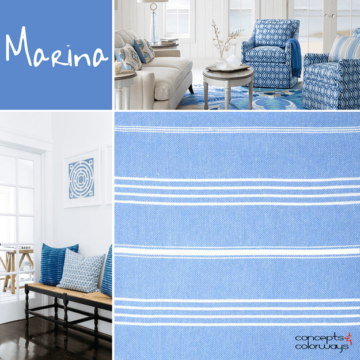 pantone marina interior design color trend 2017