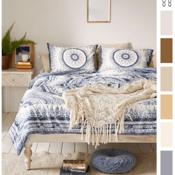 warm toned color palette