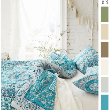 turquoise blue color palette