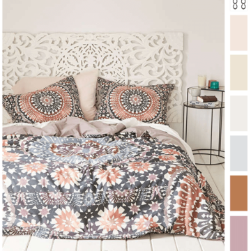 bedroom color palette