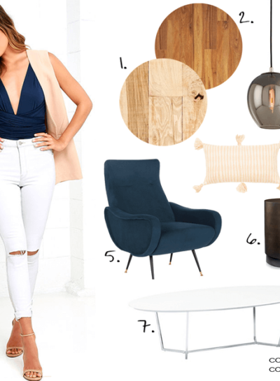 A NAUTICAL STYLE LIVING ROOM