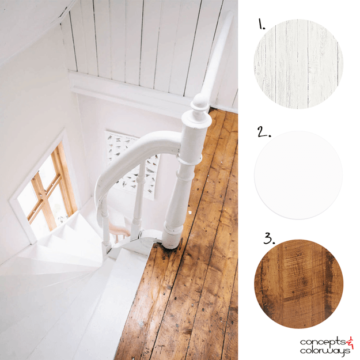reclaimed oak and white interior design ideas