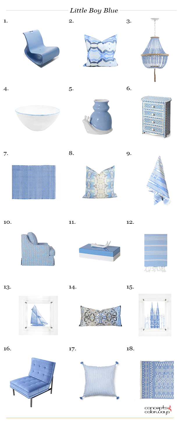 pantone little boy blue product roundup