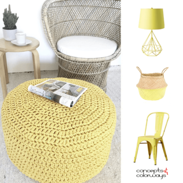 a buttery yellow interior design roundup