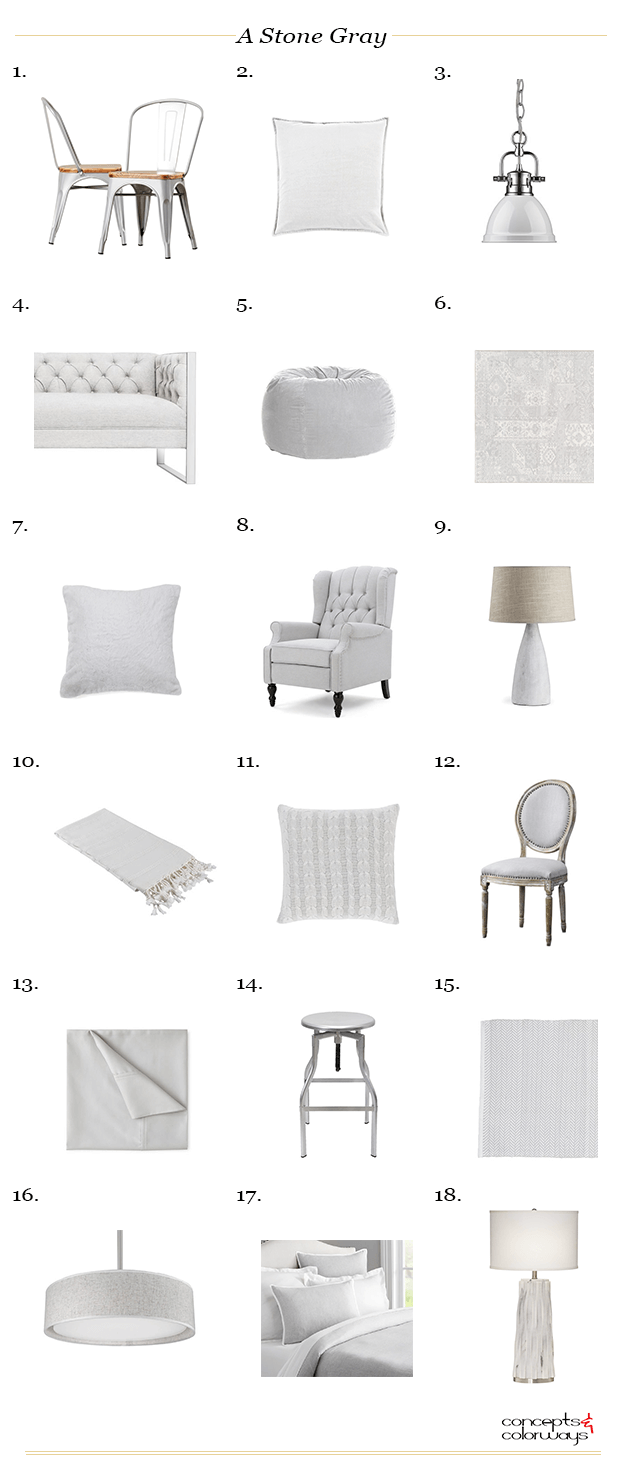 silver decor, gray room ideas, gray couch living room, gray decor, grey living room decor, stone gray