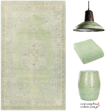 nile green, celedon color, celedon green, celery green, light green decor, pantone nile green