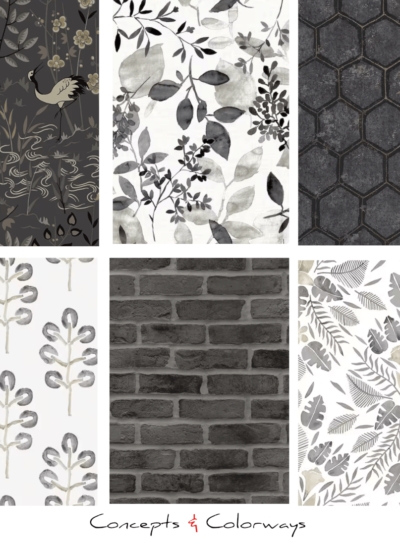 Make a Bold Design Statement in Your Home with Black Wallpaper