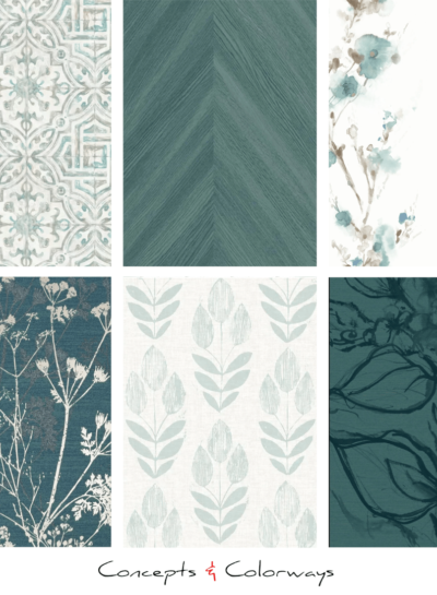 Transform Your Home into a Tranquil Haven with Teal Wallpaper