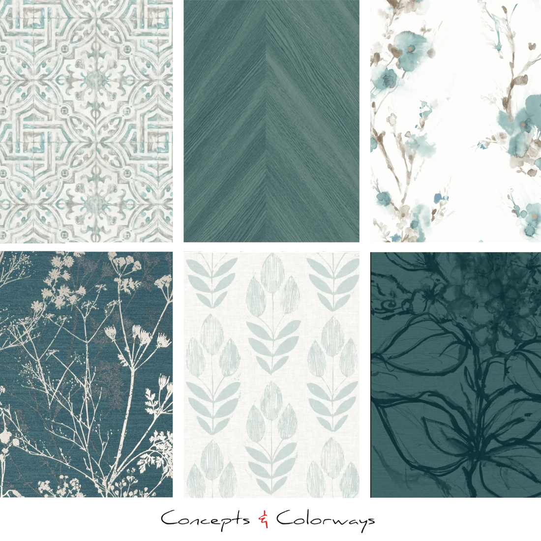 A collection of teal wallpaper to add a calm vibe to any room. Find your favorite styles from a selection of teal floral wallpaper, striped wallpaper, grasscloth wallpaper, wood look wallpaper, geometric wallpaper and Bohemian wallpaper options. Perfect for all the teal decor lovers out there.